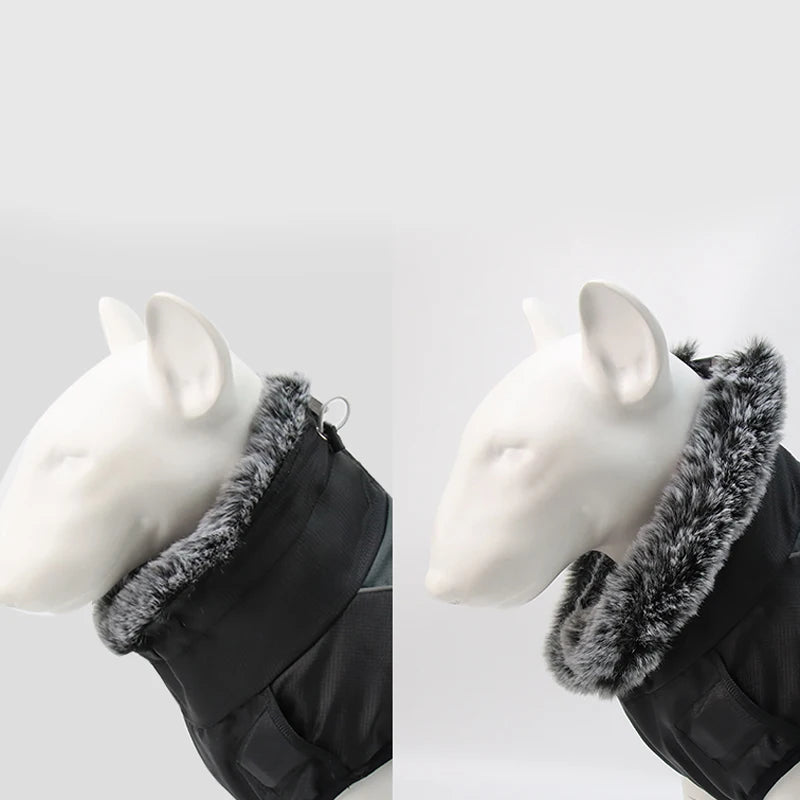 Small Dog Vest Winter Warm Pet Clothes Cotton Dogs Coat Harness For Medium Bulldog Big Dog Clothes Jacket