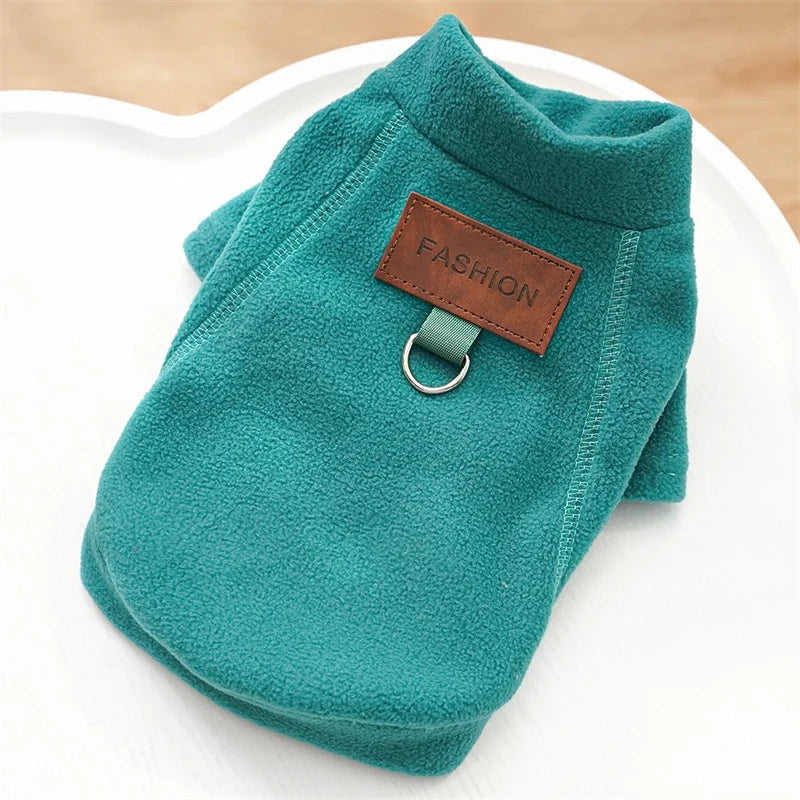 Winter Fleece Dog Hoodie