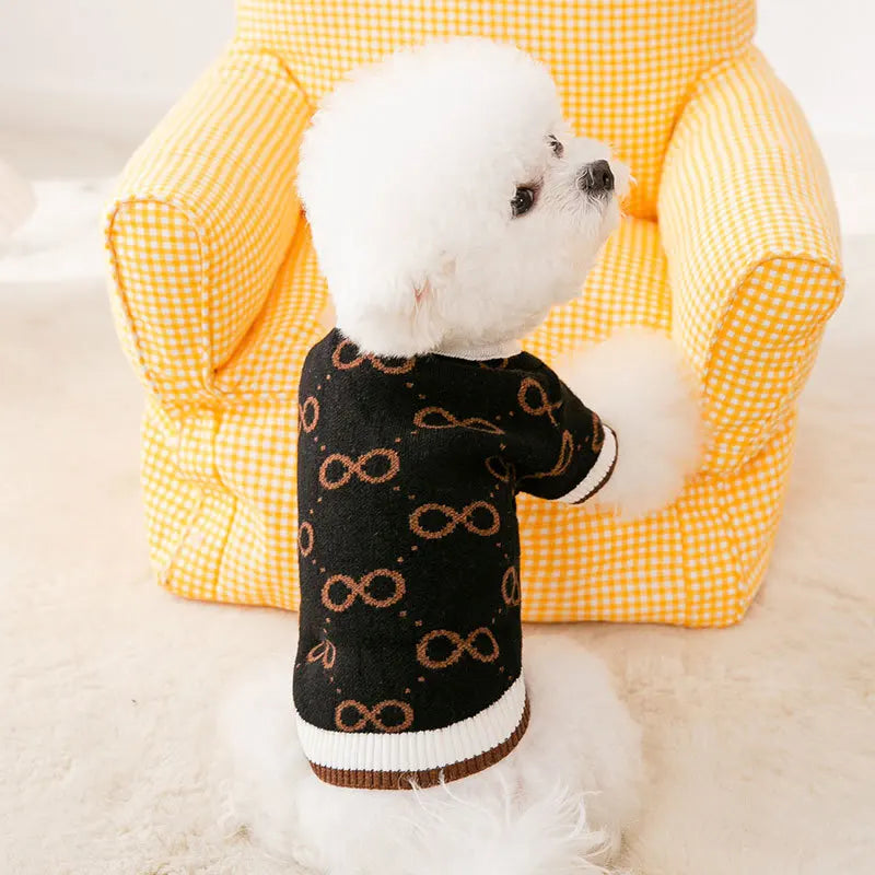Luxury Knitted Dog Sweater