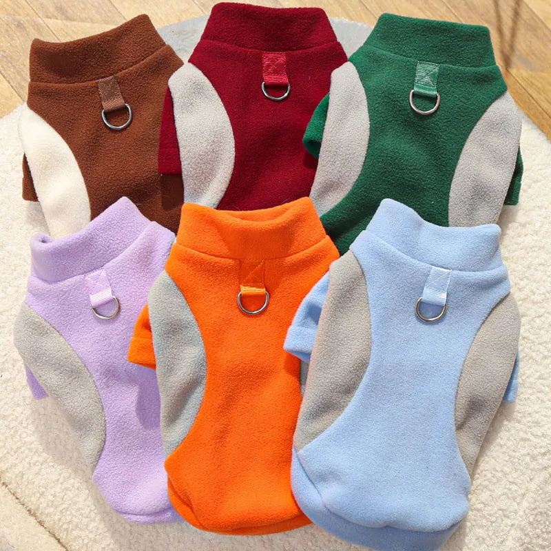 Winter Fleece Dog Hoodie