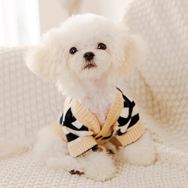 Luxury Knitted Dog Sweater