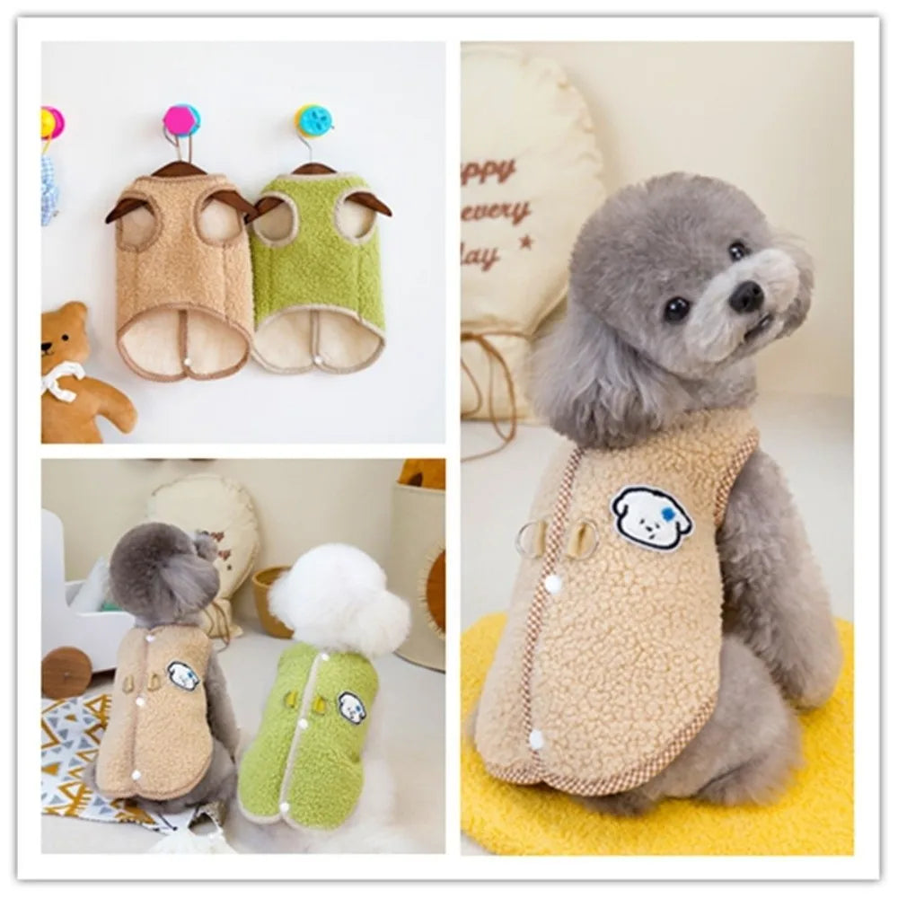 New Soft Winter Dog Clothes Comfortable Thicken Dog Coat Yorkie Style French Bulldog Style Dog Costume Small Medium Dogs