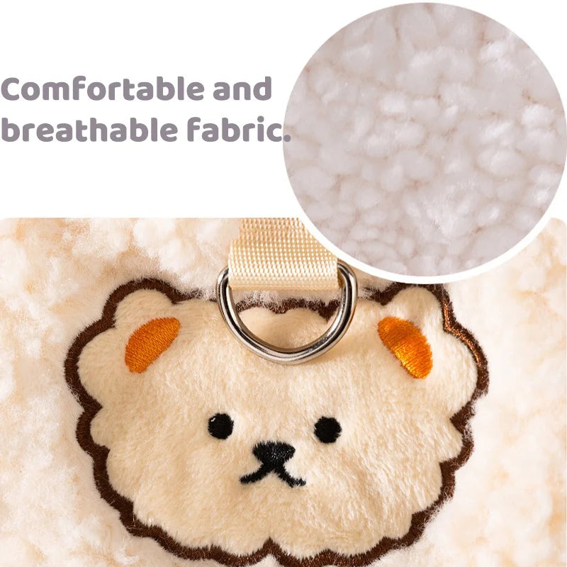 Warm Plush Dog Hoodies Autumn Soft Pet Dog Clothes Animal Pattern Puppy Pullovers Luxury Cat Sweatshirts Pet Hoodies Dog Outfits