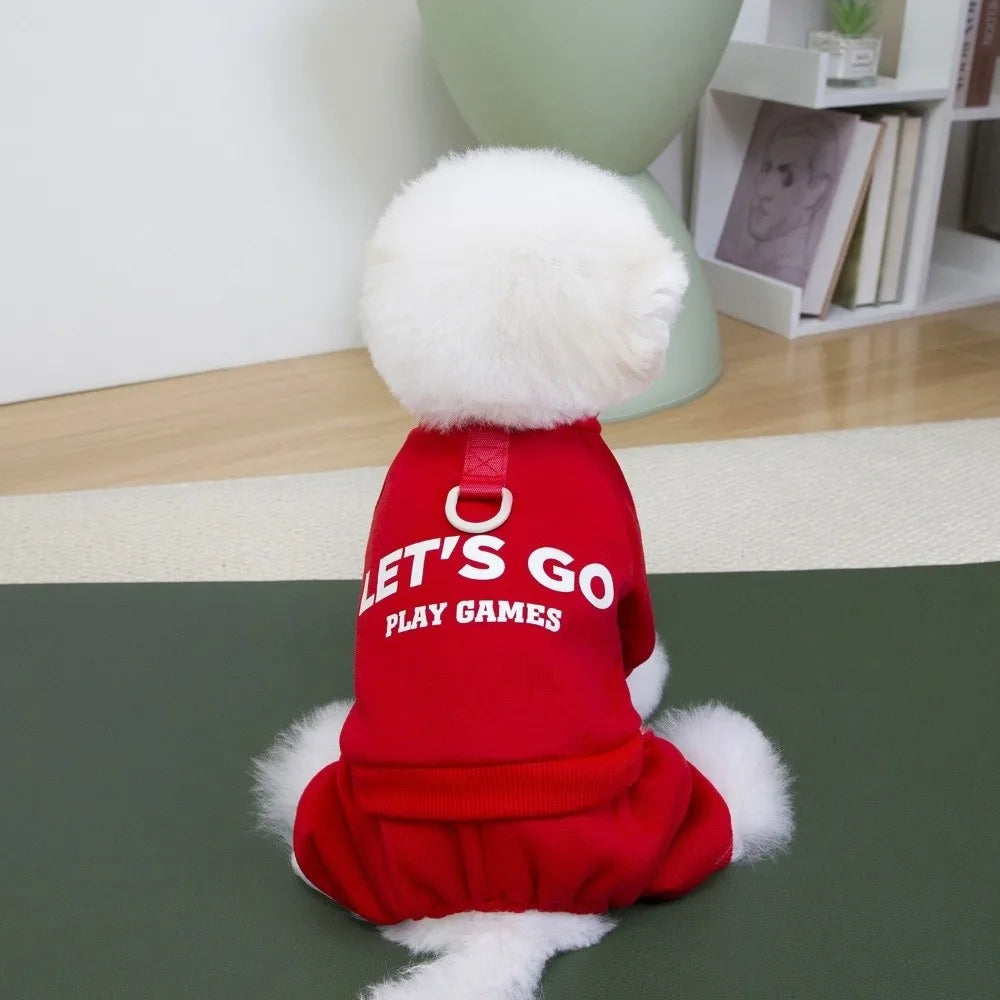 Warm pet sweatshirt