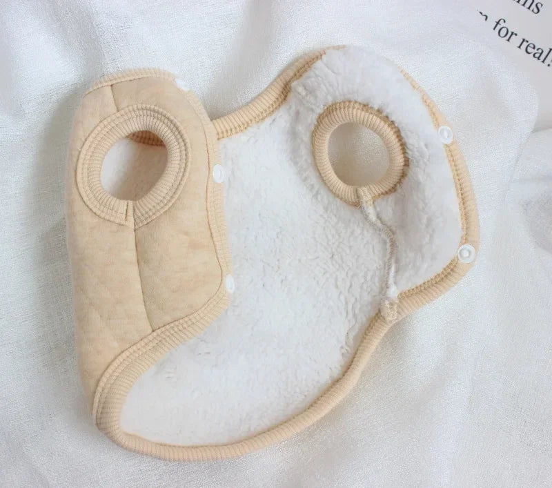 Ins Cotton Vest Suit Autumn and Winter Thickened Pet Teddy Dog Bears Pomeranian Cat Clothes Winter Small Dog