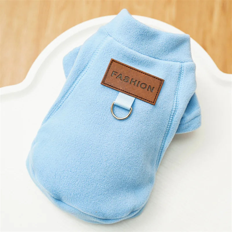 Winter Fleece Dog Hoodie