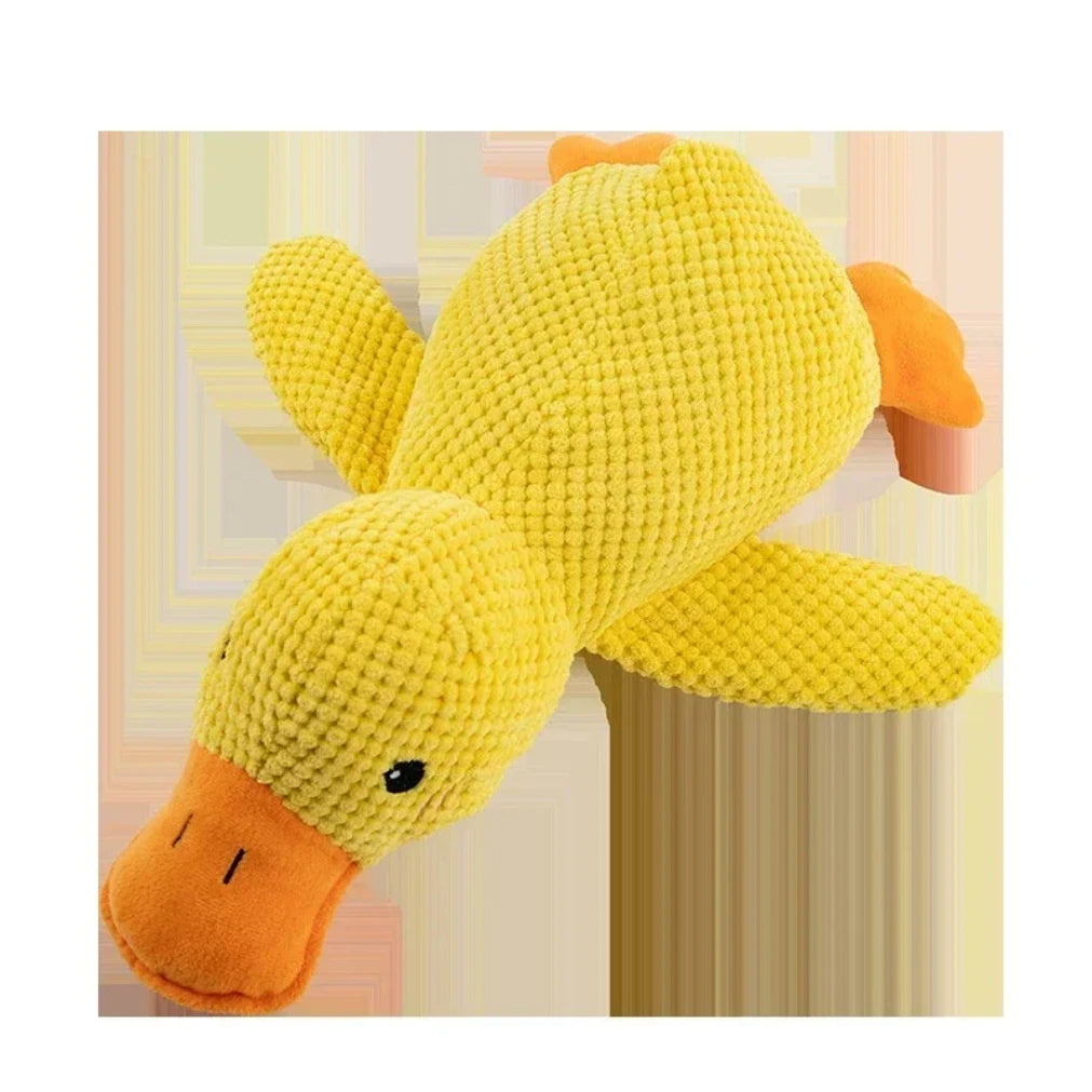 Plush Duck Dog Toy