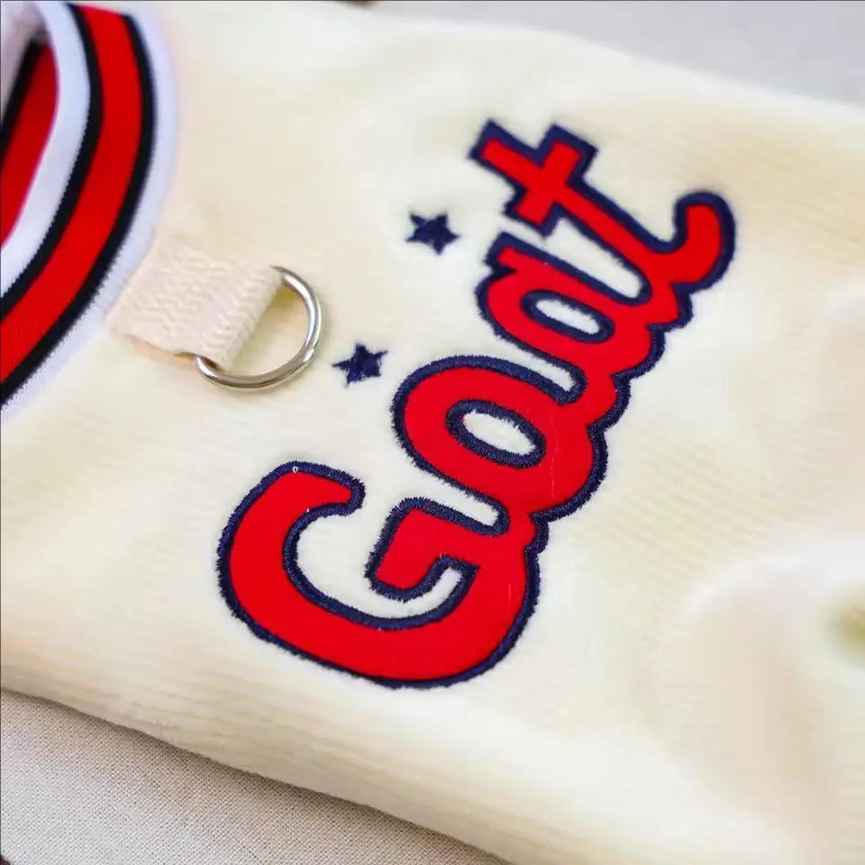 Dog Cat Pet Clothes Sports Jersey Cute Traction Vest Comfortable Warm Going Out Clothing