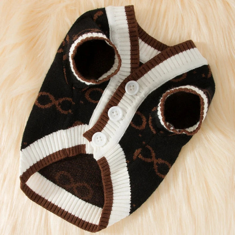 Luxury Knitted Dog Sweater