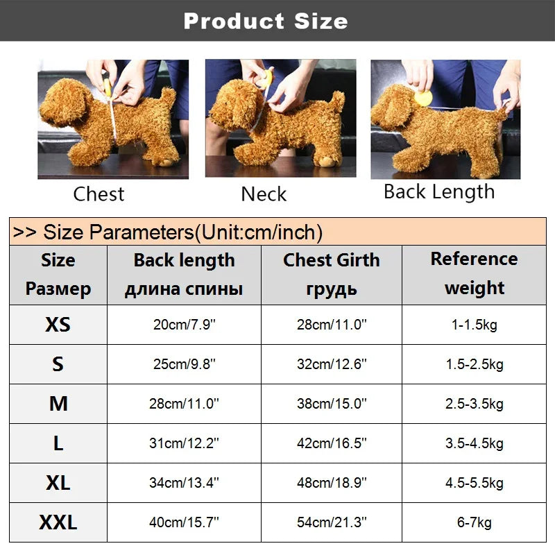 Cute Cotton Dog Dress