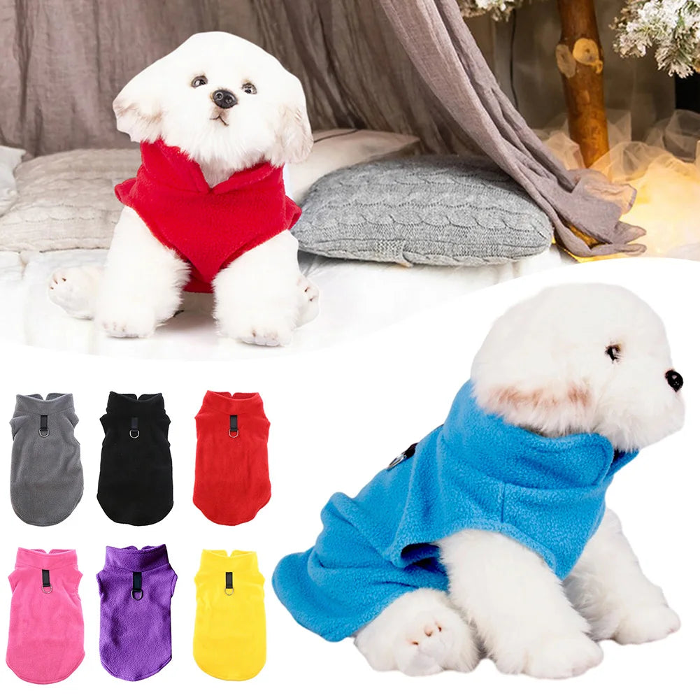 Pet Winter Jacket With Tractions Buckle